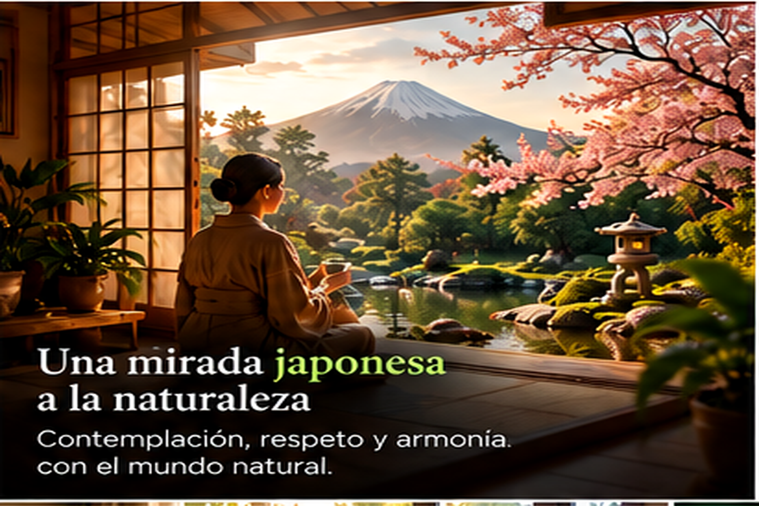 Una mirada japonesa a la naturaleza
